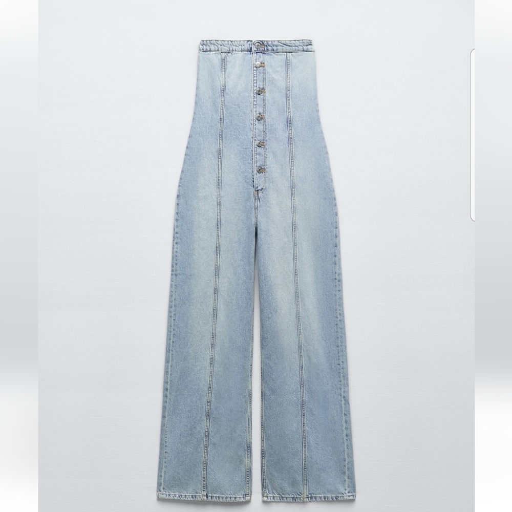 DENIM JUMPSUIT